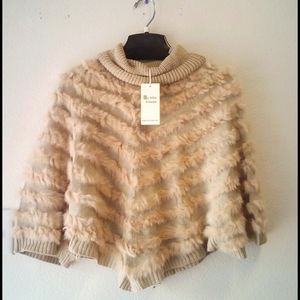 My Tribe Knitwear with Fur
